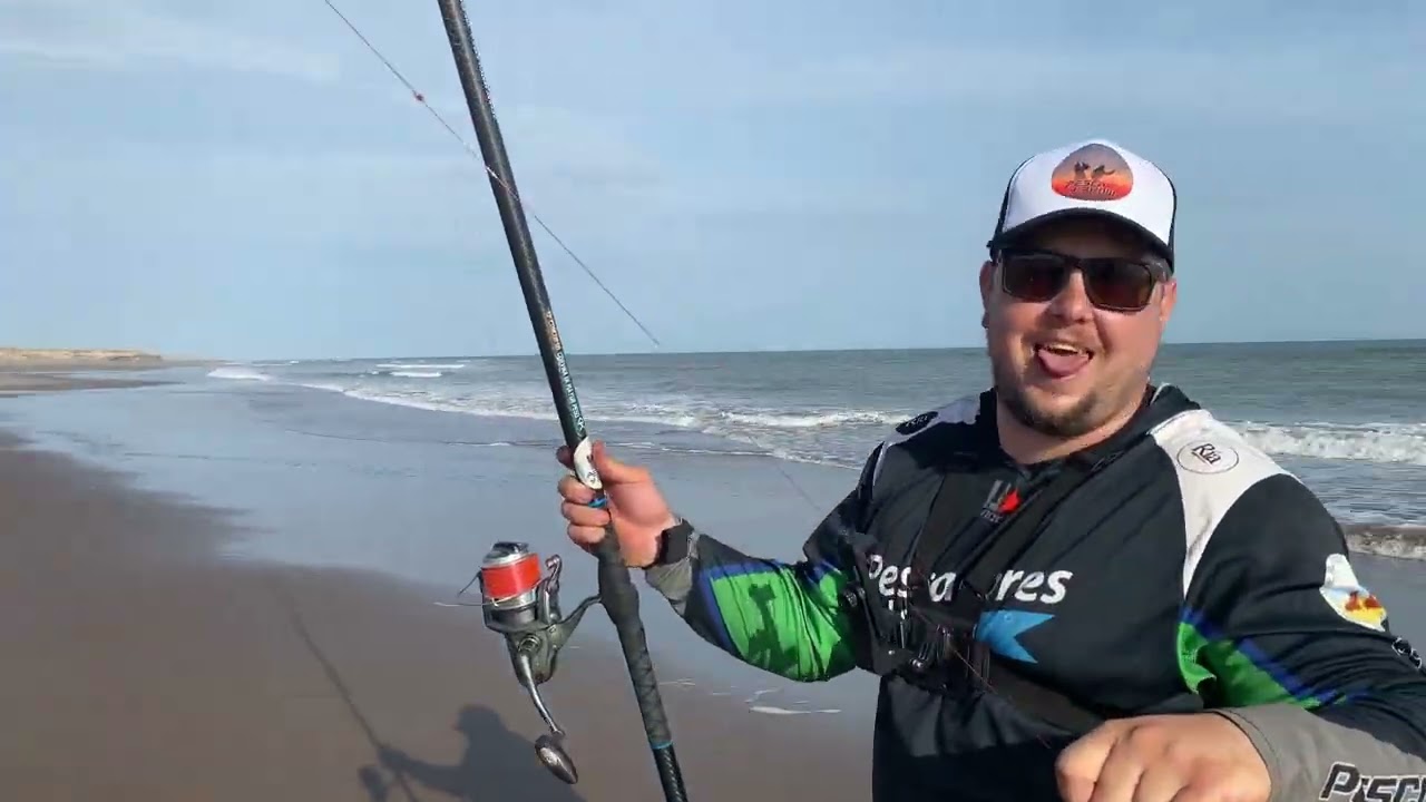 pesca y campamento en balneario los angeles necochea