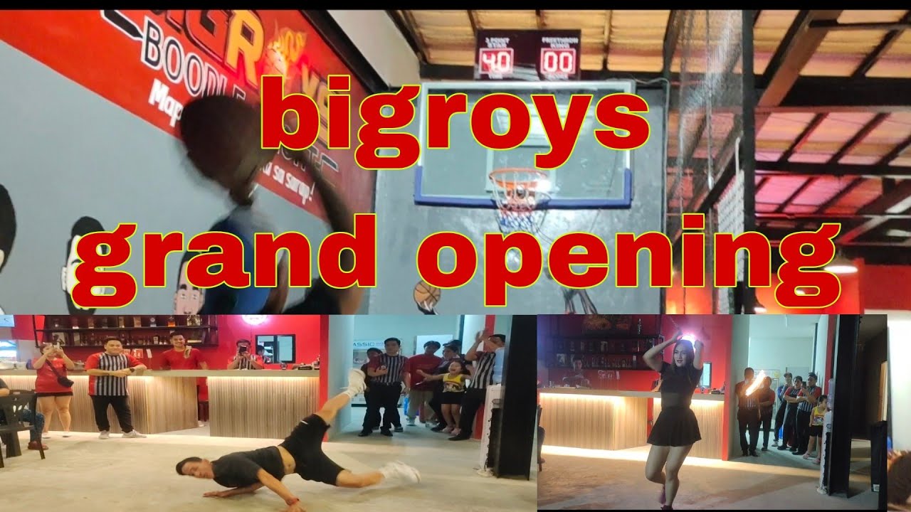 Grand opening bigroys @boodlefight monilo boulevard