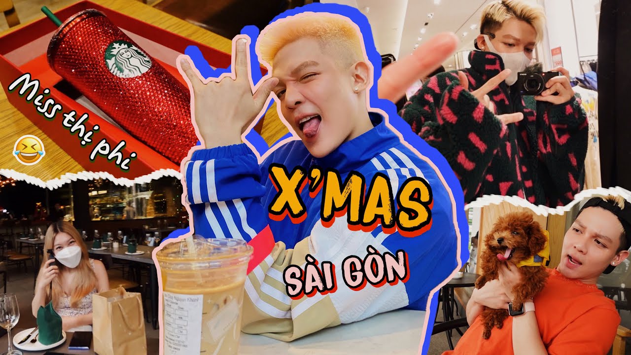 🎄Vlogmas #2 Những ngày trước Giáng Sinh của Sài Gòn | Ly Starbucks thị phi, tóc mới, shopping…