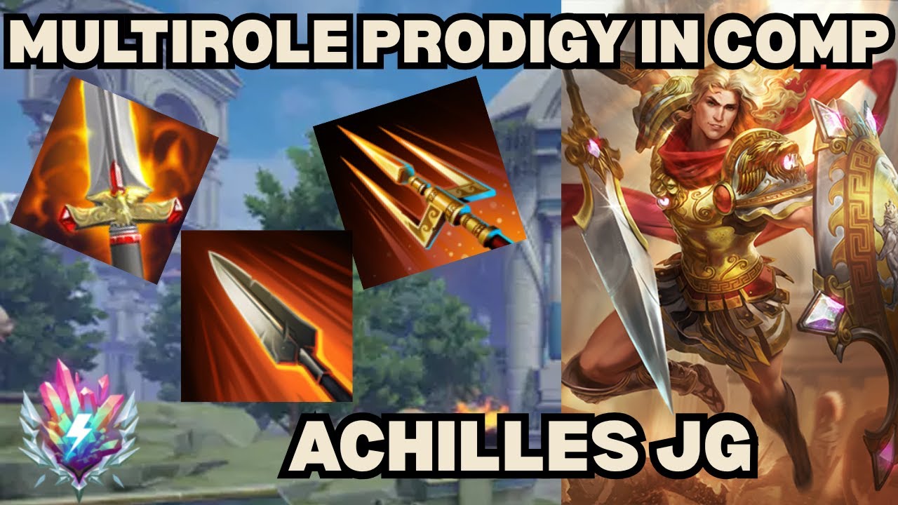 MULTIROLE PRODIGY IN COMP - Achilles Jg Smite 2 Scrim