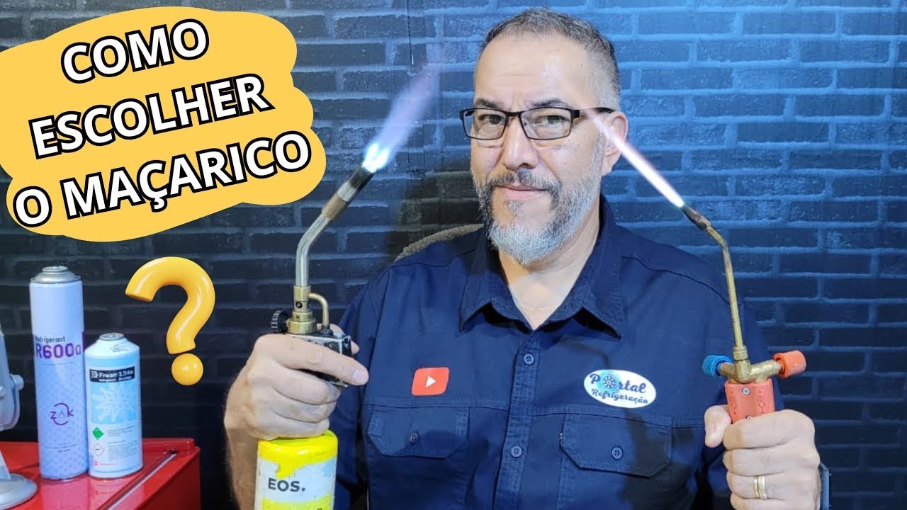❄️🔧Qual Maçarico comprar? Qual o Melhor Maçarico para Refrigeração? Curso de Refrigeração