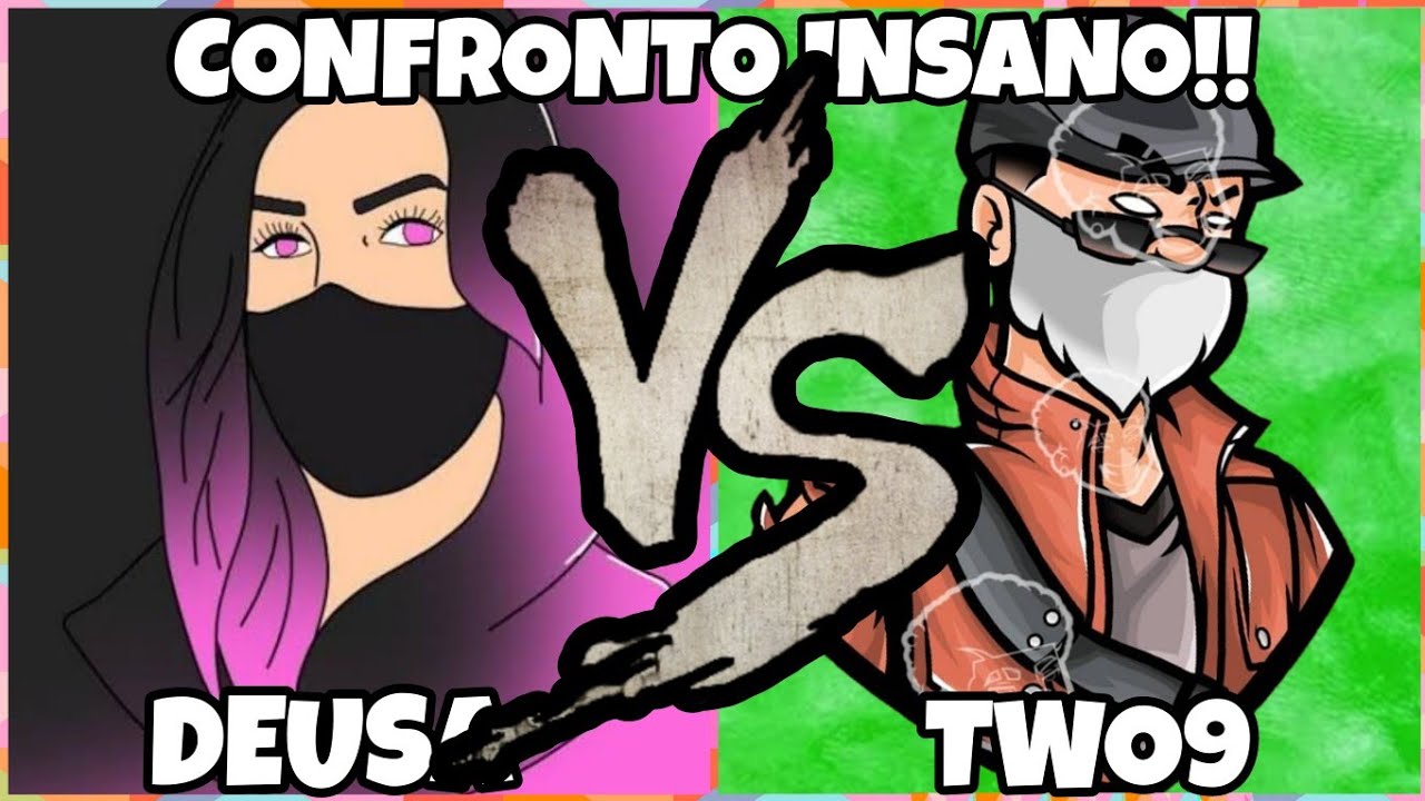 CONFRONTO INSANO ENTRE TWO9 E DEUSA!! X1 DOS CRIAS!!🔥🔥