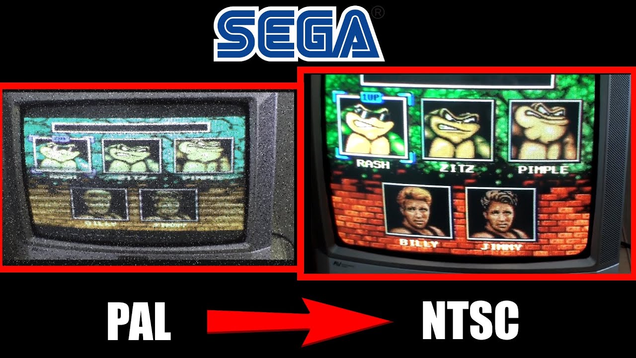ПОЧЕМУ СТОИТ ДЕЛАТЬ PAL/NTSC МОД НА SEGA MEGA DRIVE 2? ПРОВЕРЯЕМ НА ЭЛТ-ТЕЛЕВИЗОРЕ! (Часть 2)