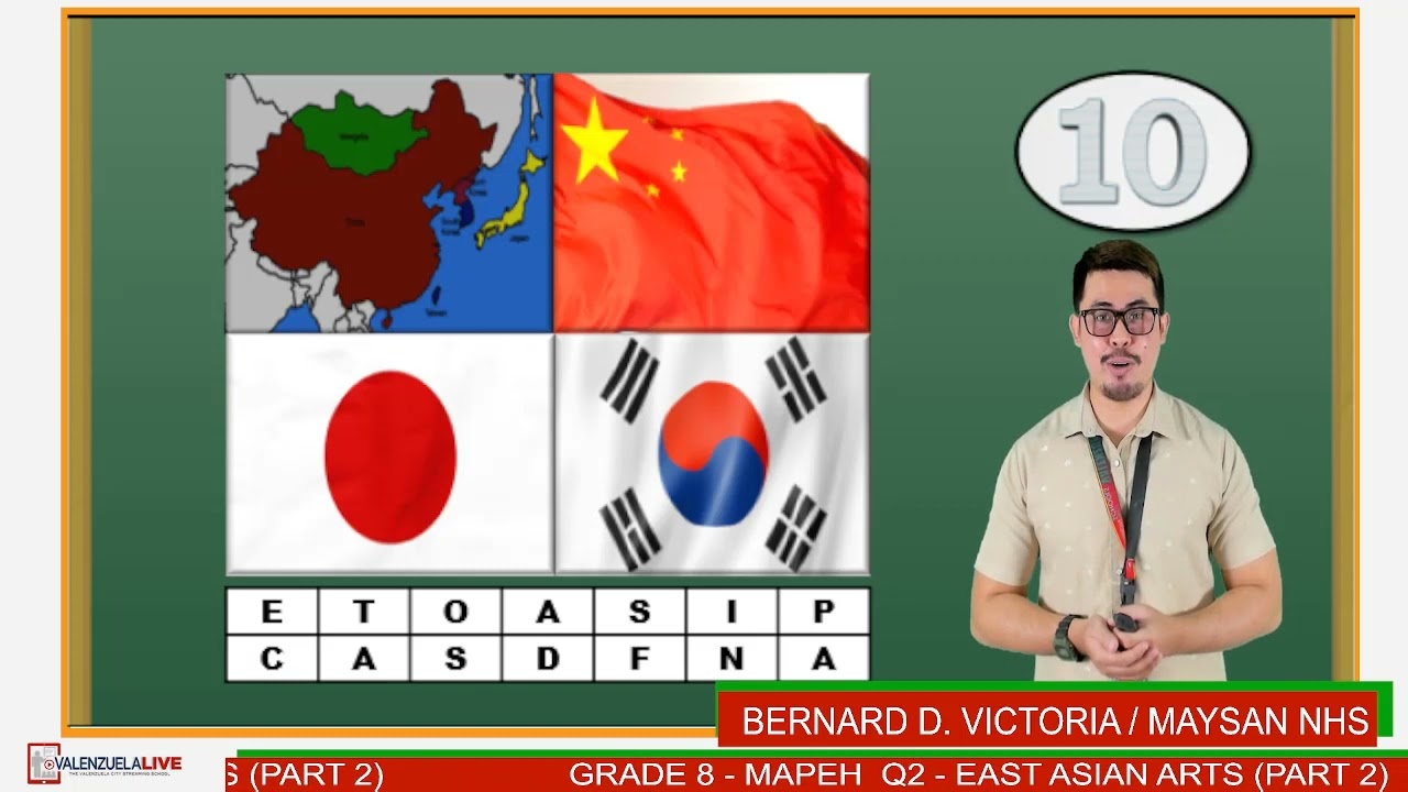 GRADE 8 MAPEH ARTS Q2   EAST ASIAN ARTS PART 2