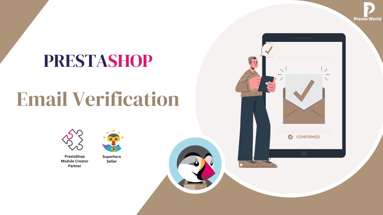 Prestashop Plugin - Email Verification
