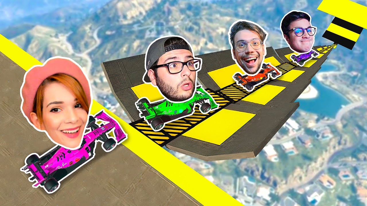 COMPLETO LA MEGA RAMPA PIÙ RIPIDA DEL MONDO DI GTA 5!