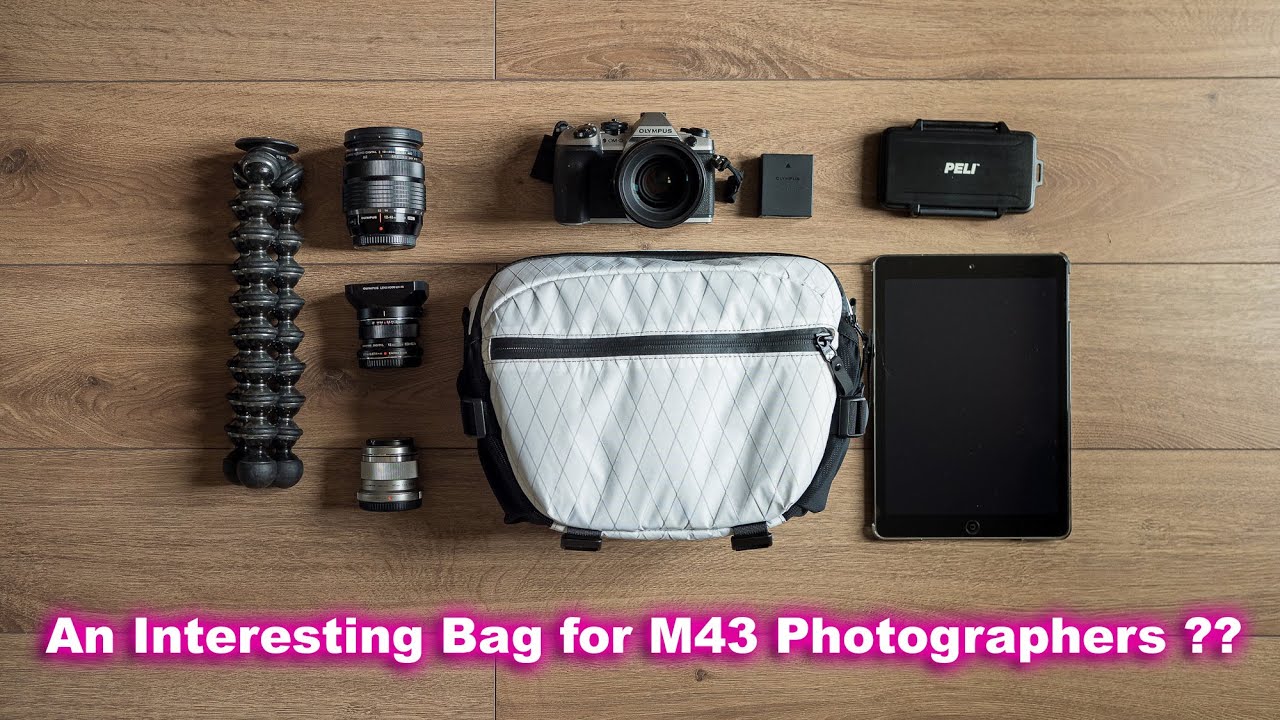 An Interesting Bag for M43 Photographers ? - RED35 Review