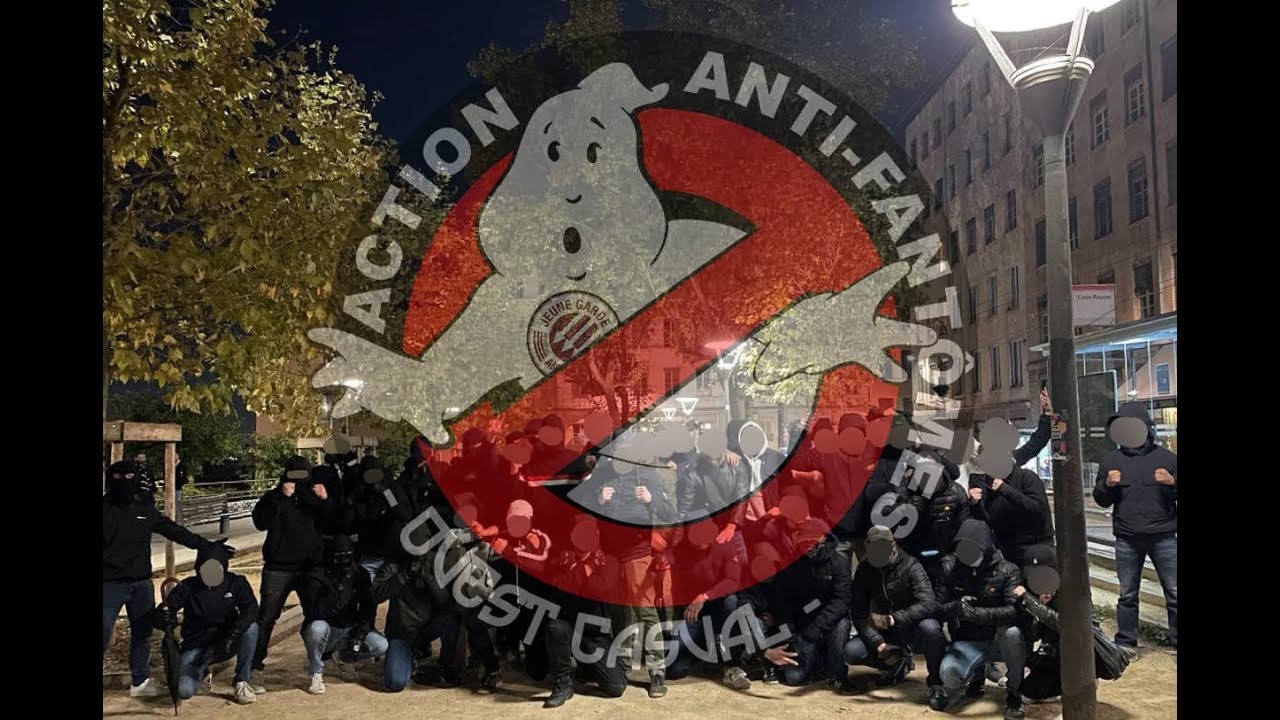 NATIONALISTS OF LYON LOOKING FOR ANTIFAS 👻 - 23/10/2021 🇫🇷