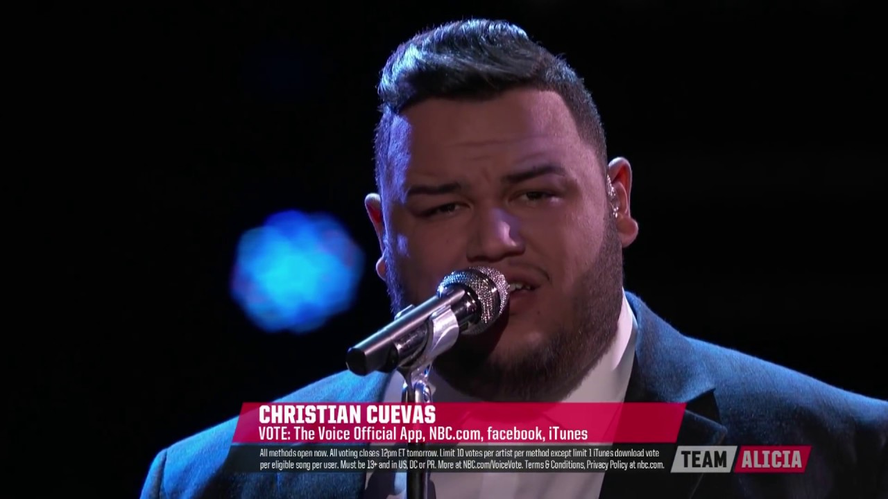 The Voice 2016 Christian Cuevas   Top 12 The Scientist