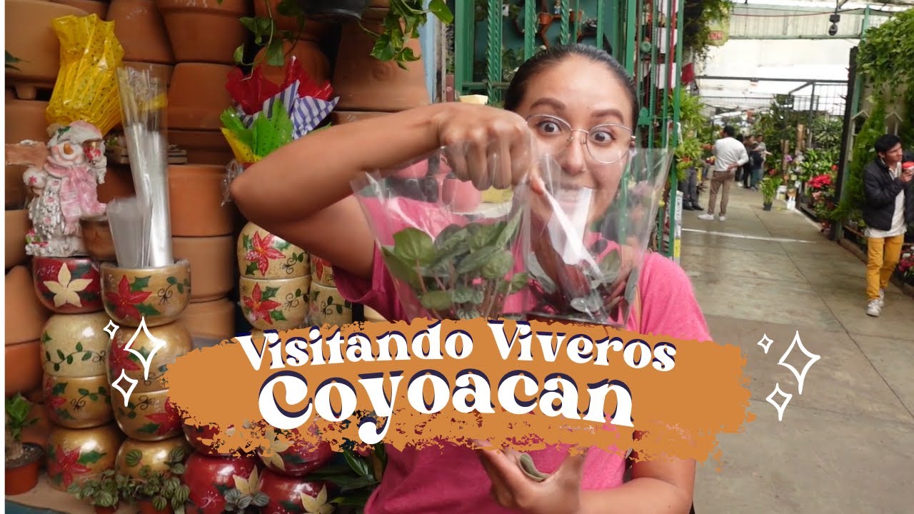 Visitando VIVEROS de Coyoacán