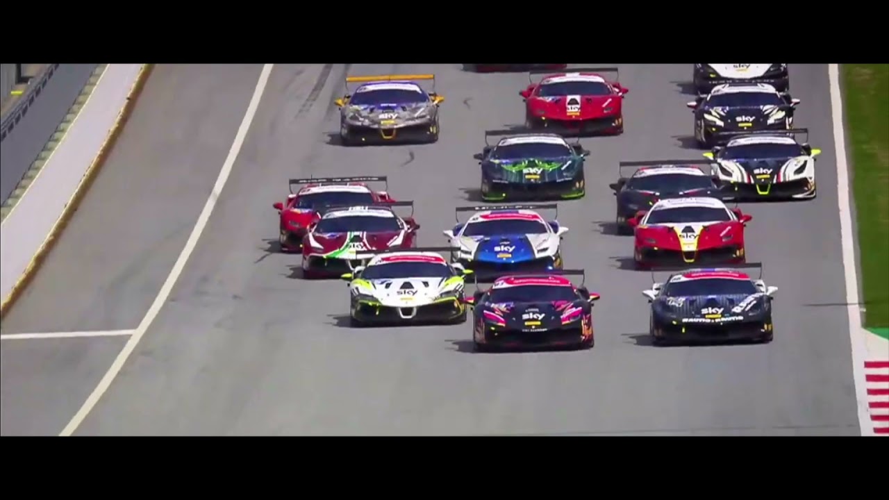 Ferrari Challenge Race 2 in Austria