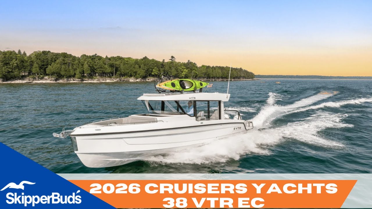 2026 Cruisers Yachts 38VTR EC Yacht Tour SkipperBud's