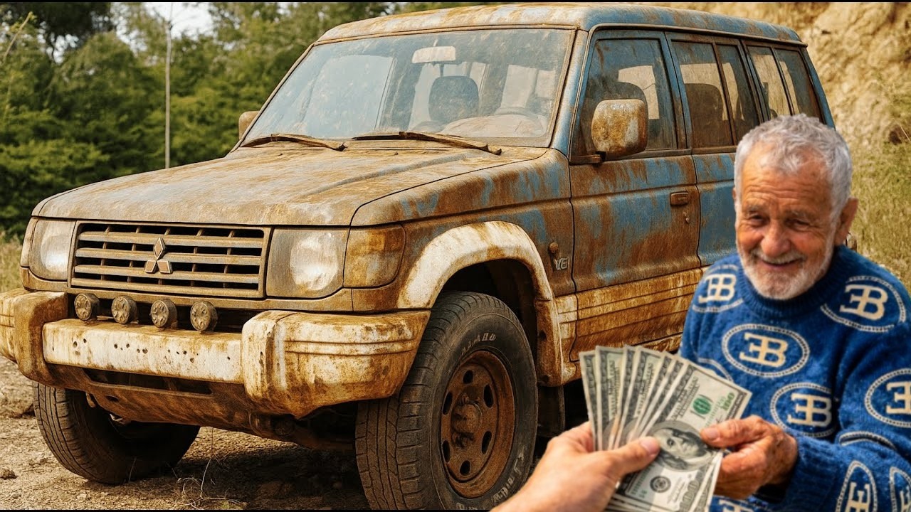 ASMR Car Restoration! Mitsubishi Pajero Full Restoration Rebuild
