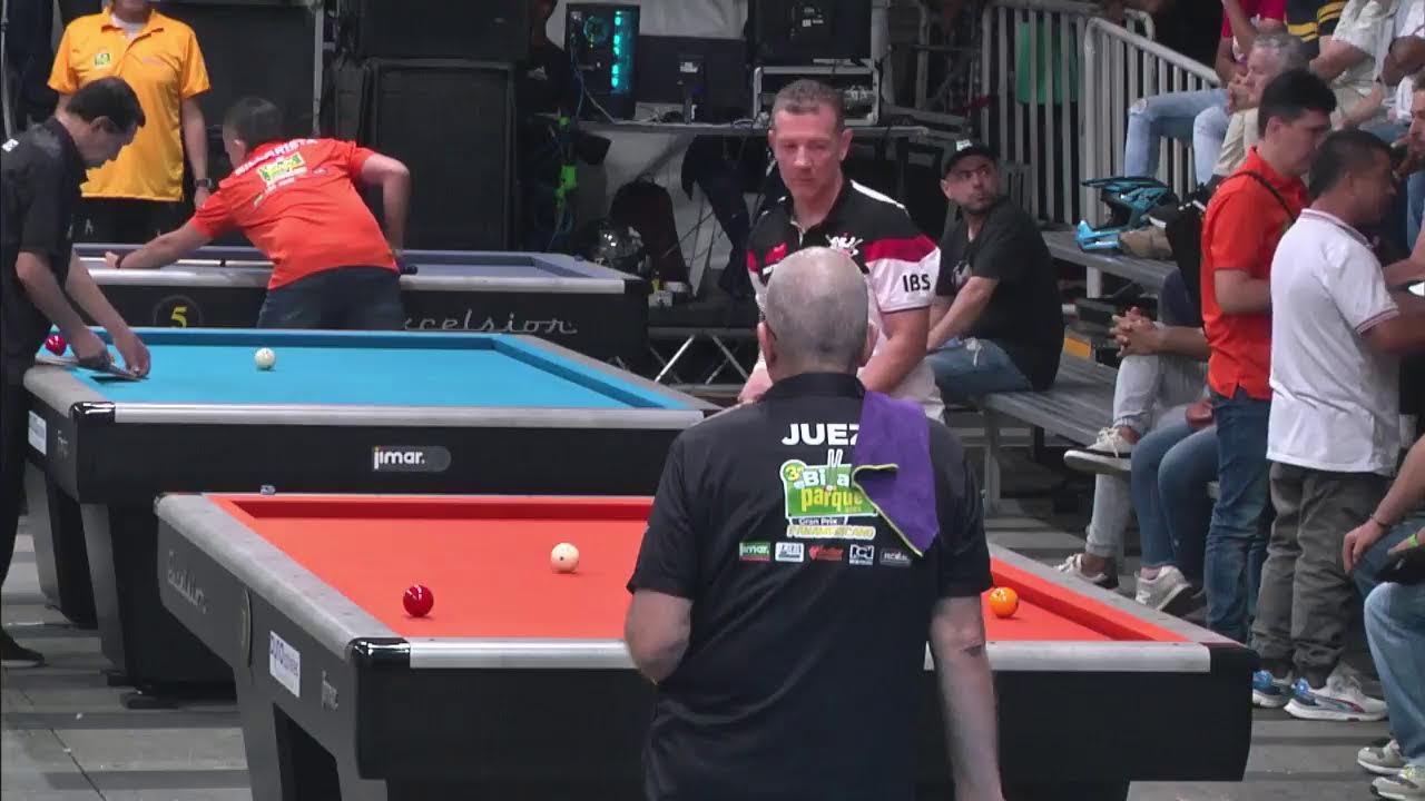 Segunda jornada del Gran Prix Panamericano Billar al Parque 2023