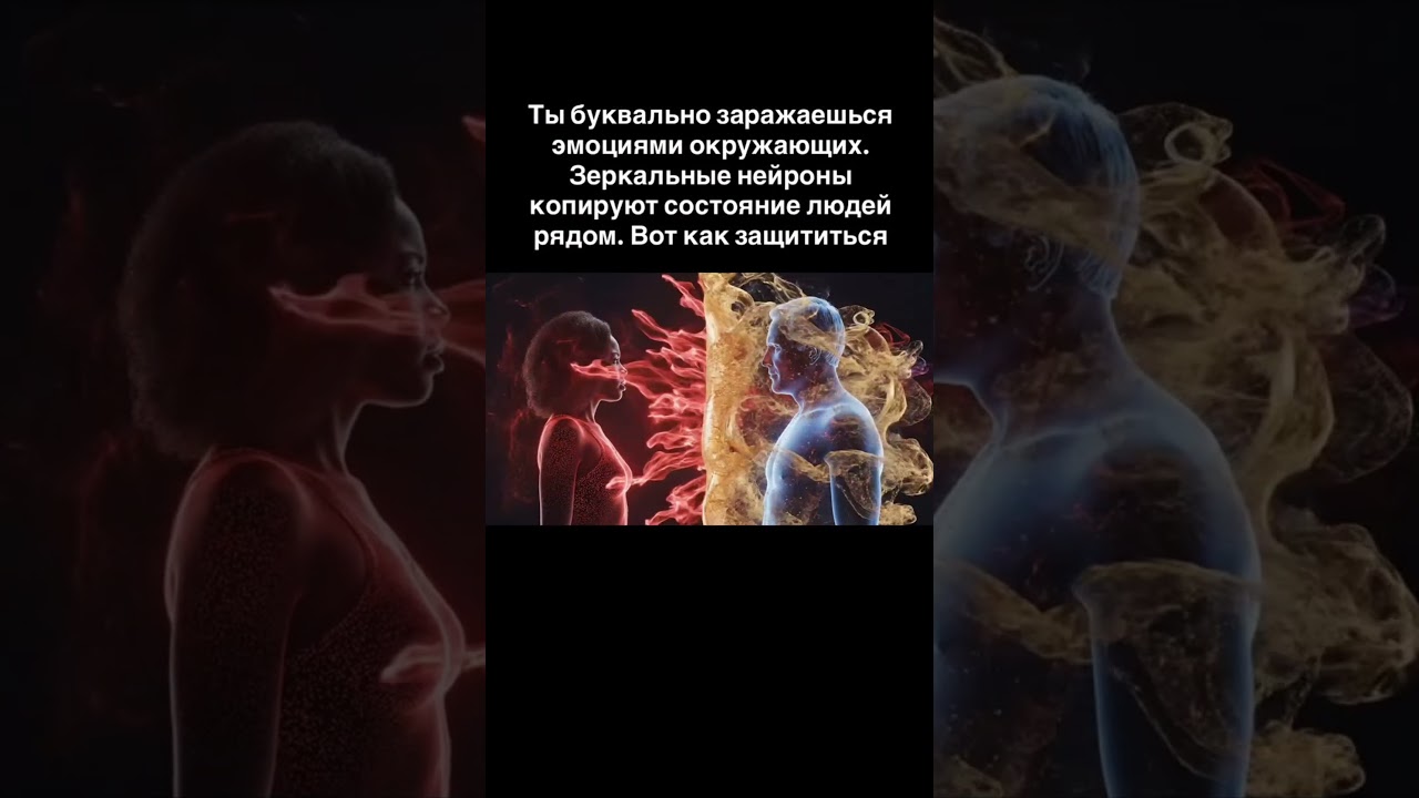 Ты буквально заражаешься эмоциями окружающих. Зеркальные нейроны копируют состояние: