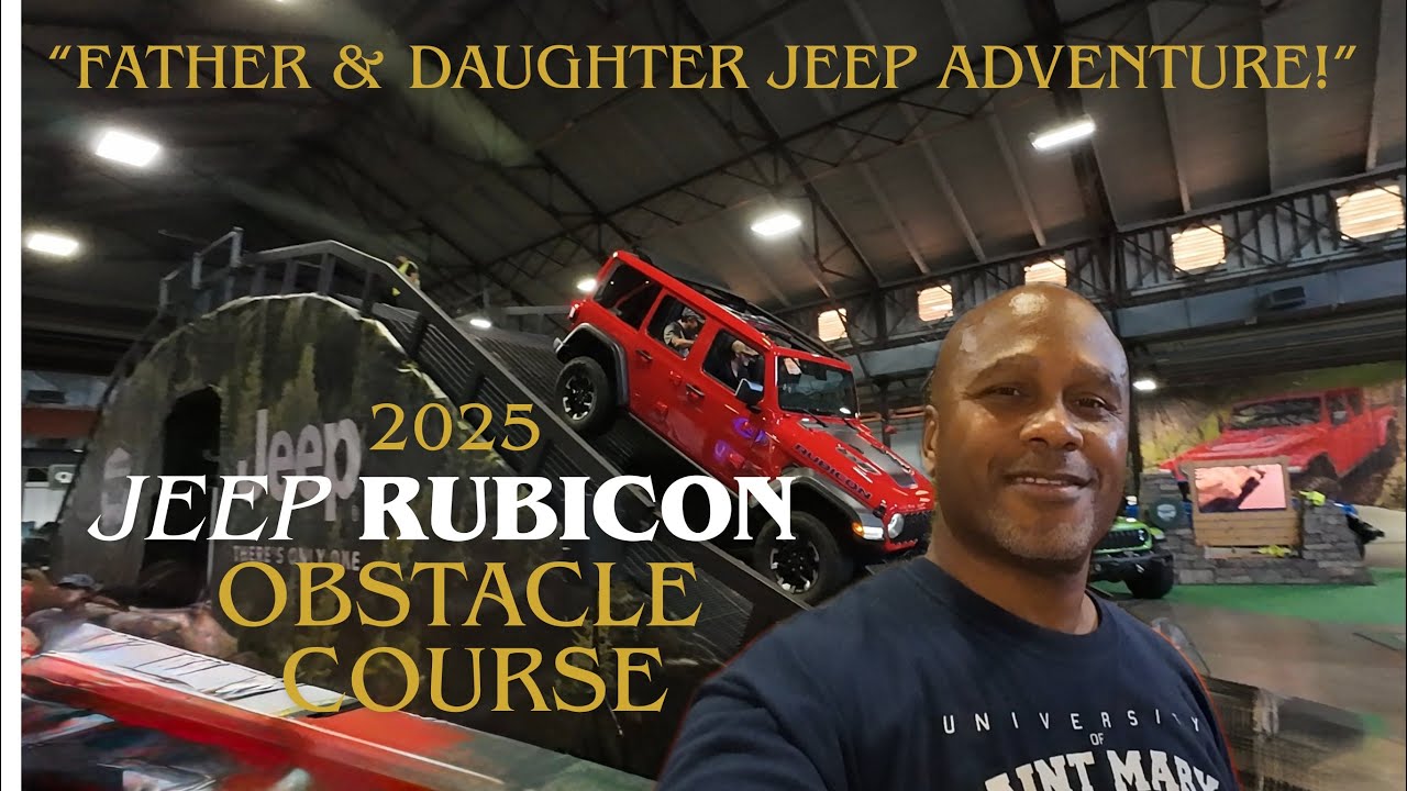 Riding the 2025 Jeep Rubicon Obstacle Course with Pro Drivers | Travel World Tony Off-Road Adventure