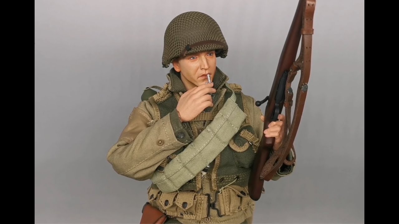 Unboxing video of DID WWII US 2nd Ranger Battalion Series 4 Private Jackson (A80144）
