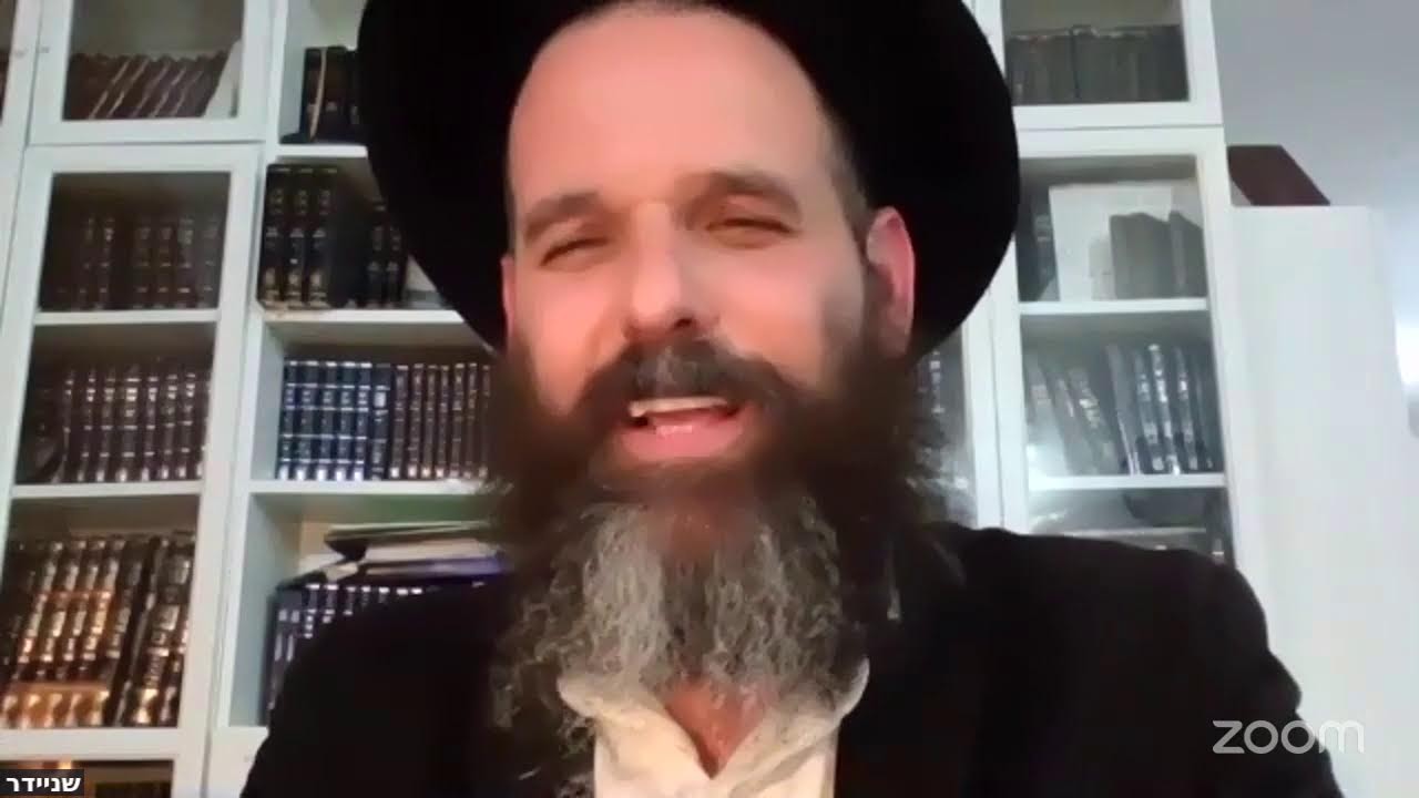 הרב ישראל שניידר - התוועדות ראש חודש אדר