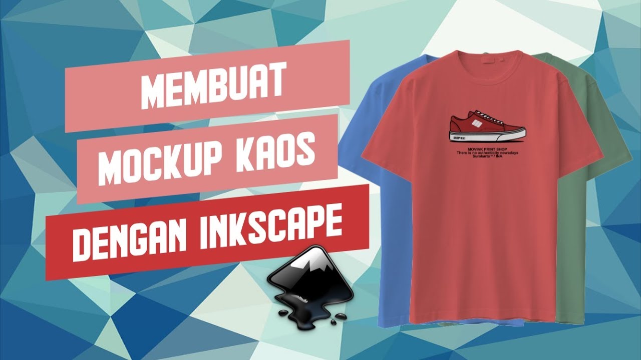 Tutorial Membuat Mockup Kaos dengan Software Inkscape