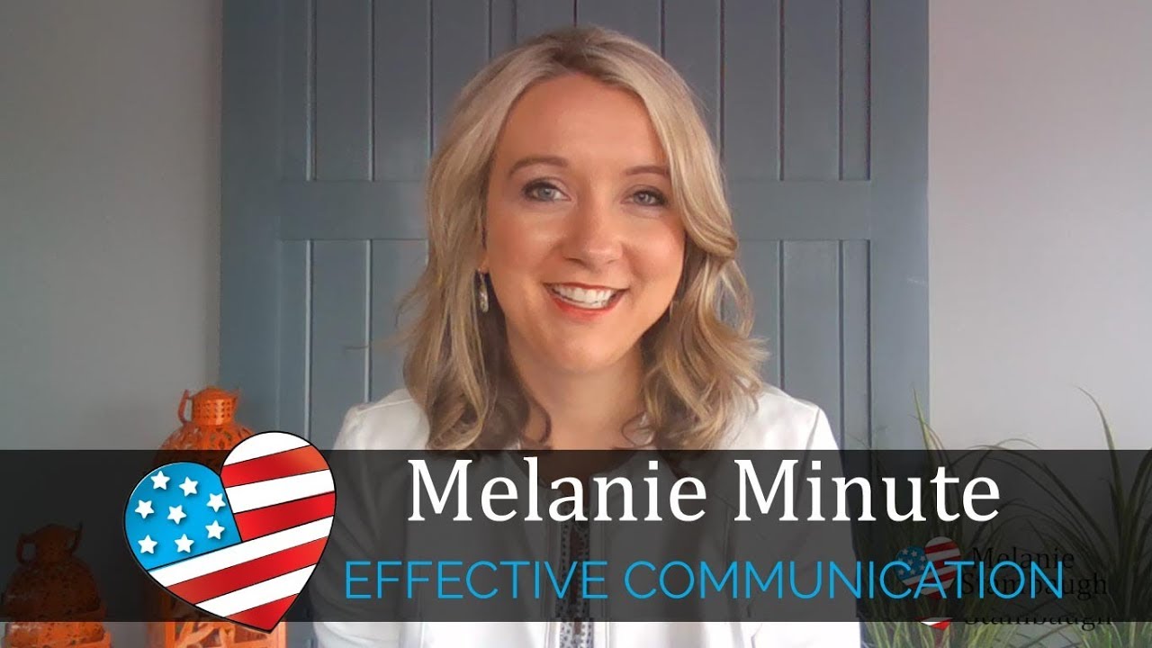 Melanie Minute | Effective Communication