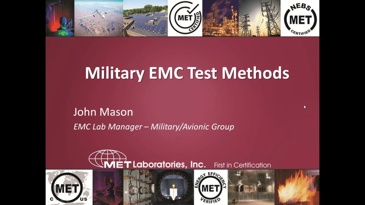 Military EMC Part 2: Methods of Testing
