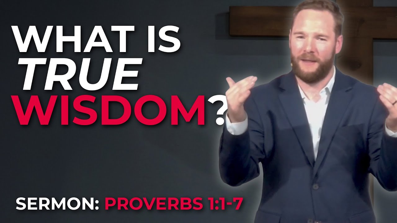 Wisdom: A Person, Not A Principle - Proverbs 1:1-7