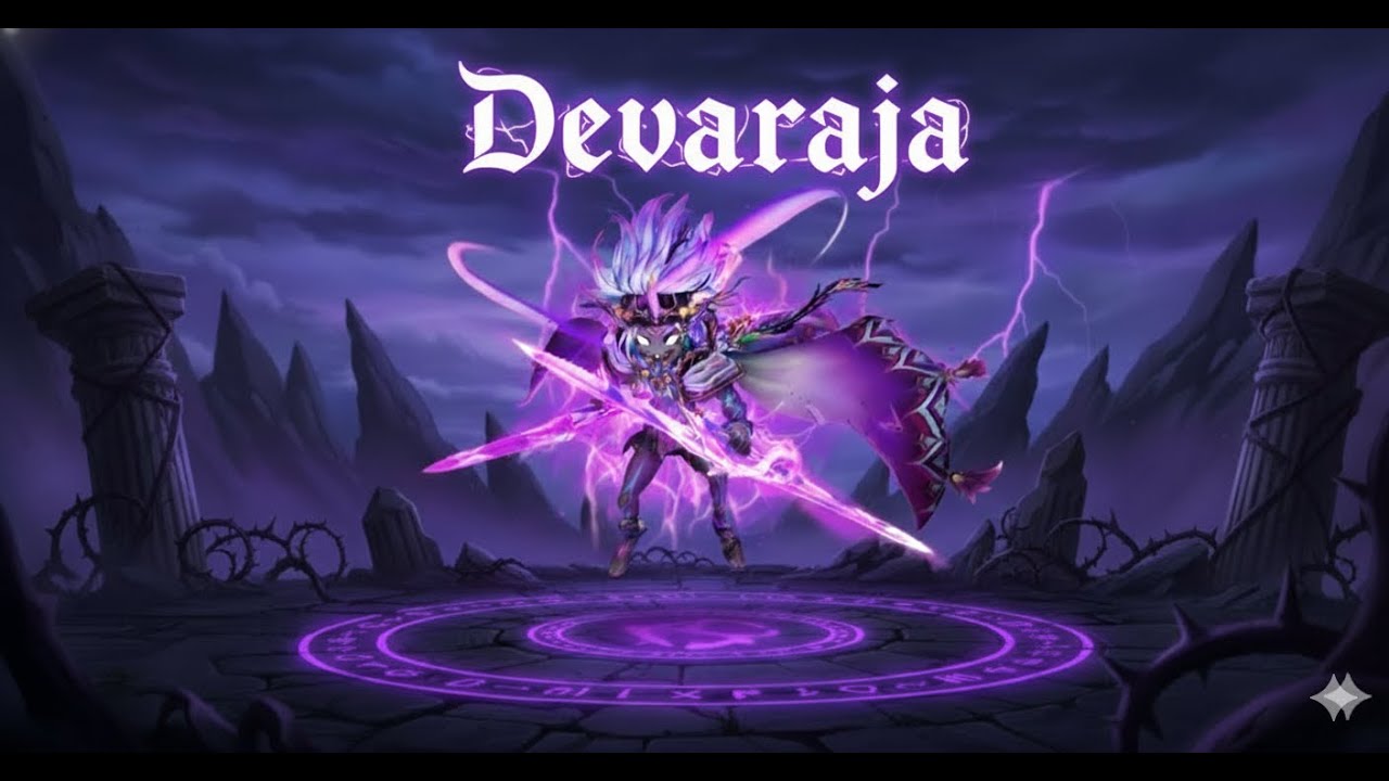 Devaraja (Dark Indra): The BRUISER That Punishes Enemies! - Summoners War RTA