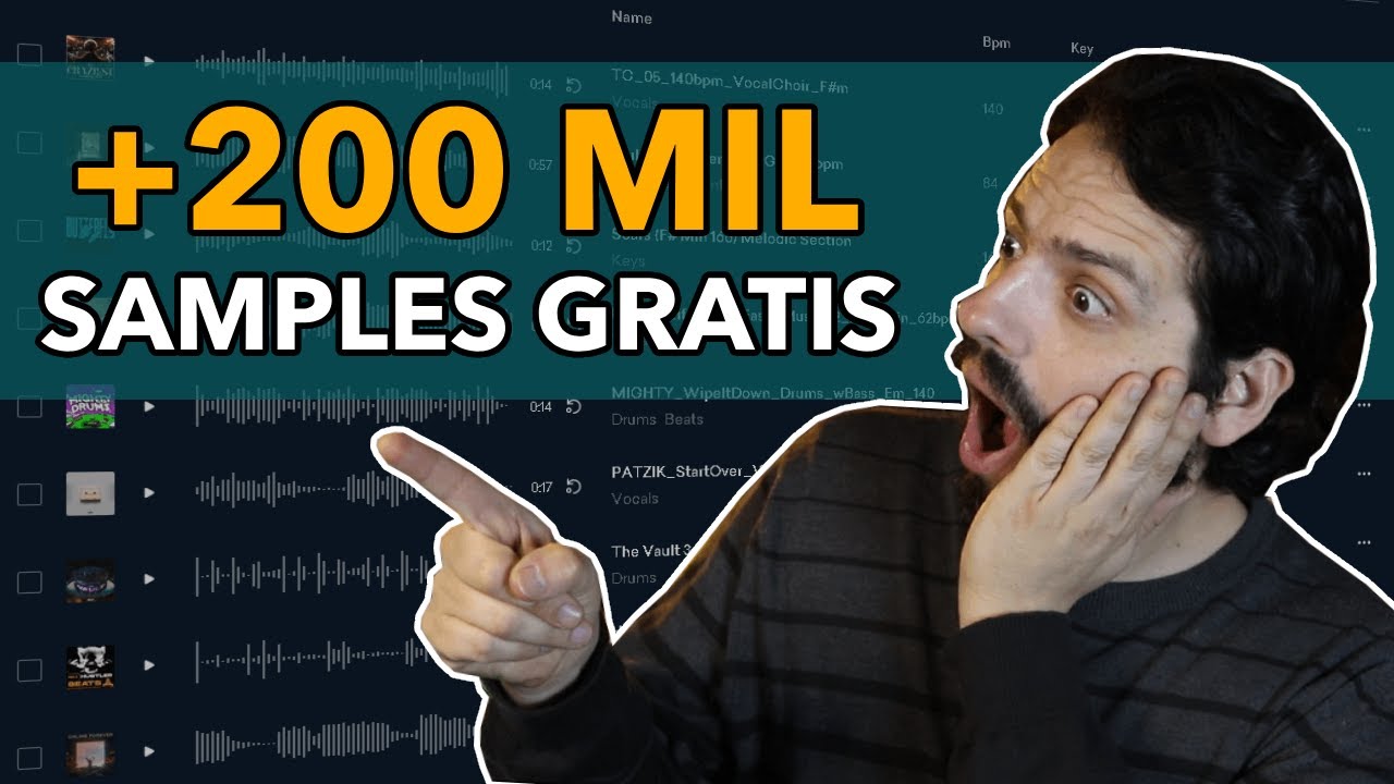 5 MEJORES SITIOS de SAMPLES GRATIS