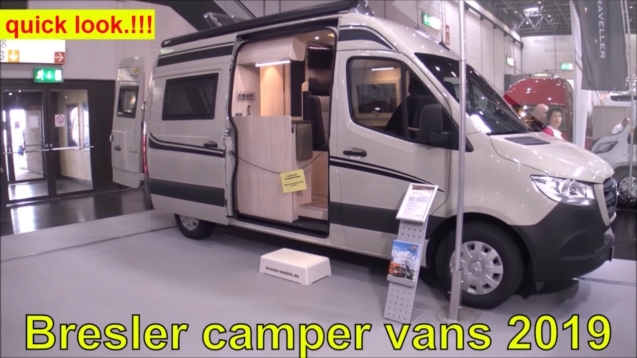 The 2019 Bresler Camper vans (quick look)