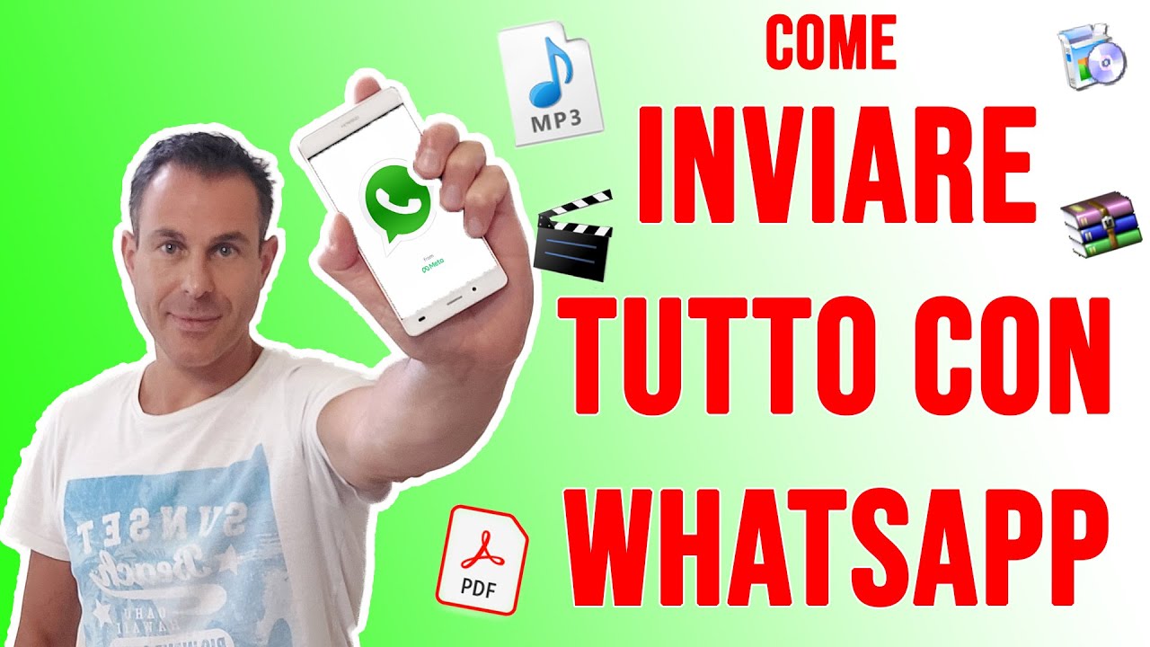 Come inviare QUALSIASI tipo di file con WHATSAPP