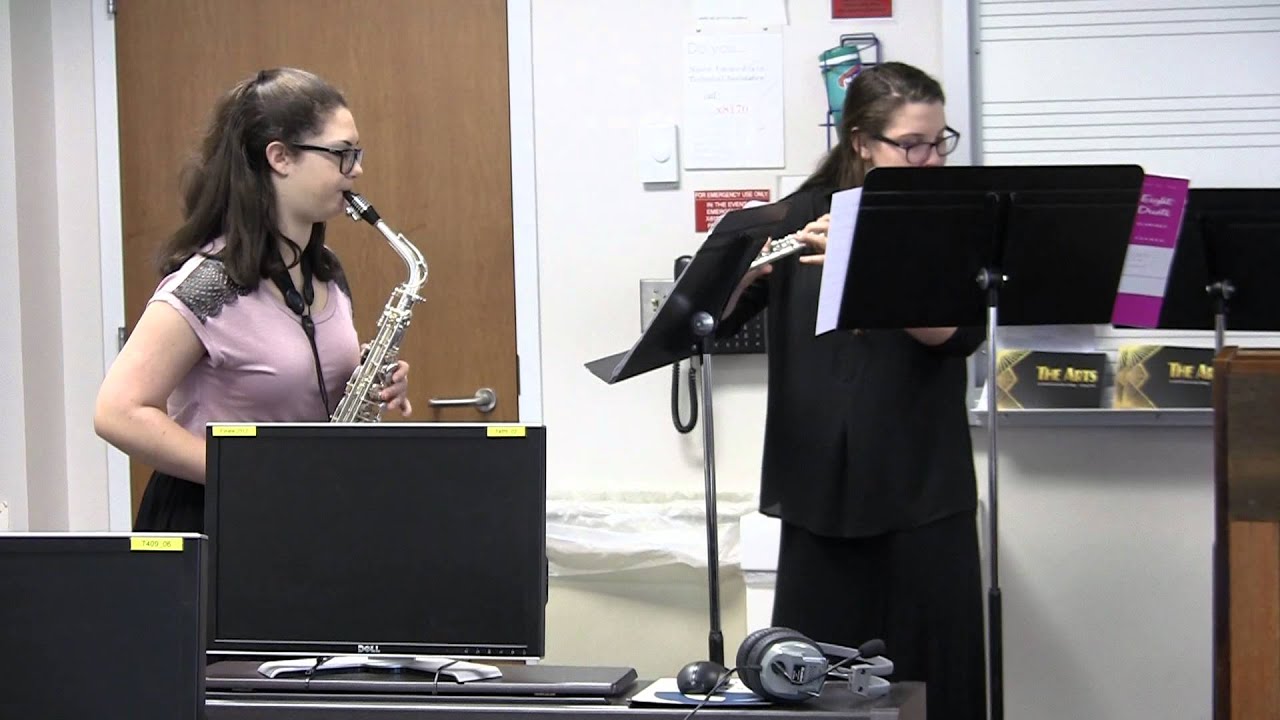 Passepied by Lacôme - Flute and Alto Saxophone Duet