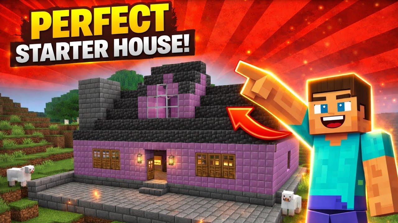 Minecraft House Build From Start To End 🔥 | Hindi