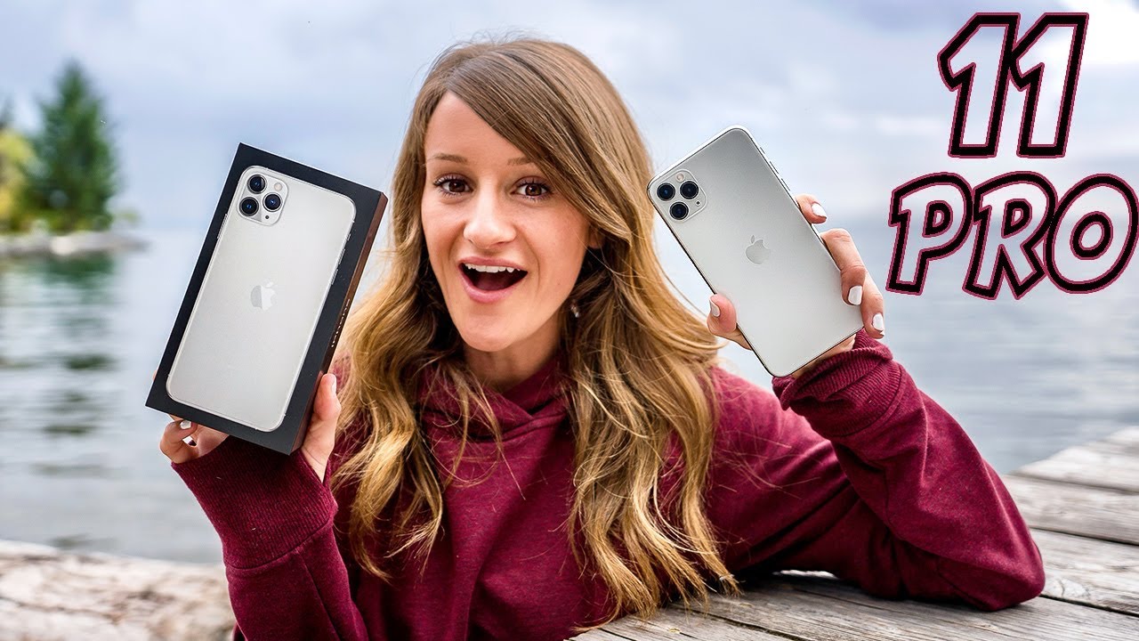 iPhone 11 Pro Max Silver Unboxing!