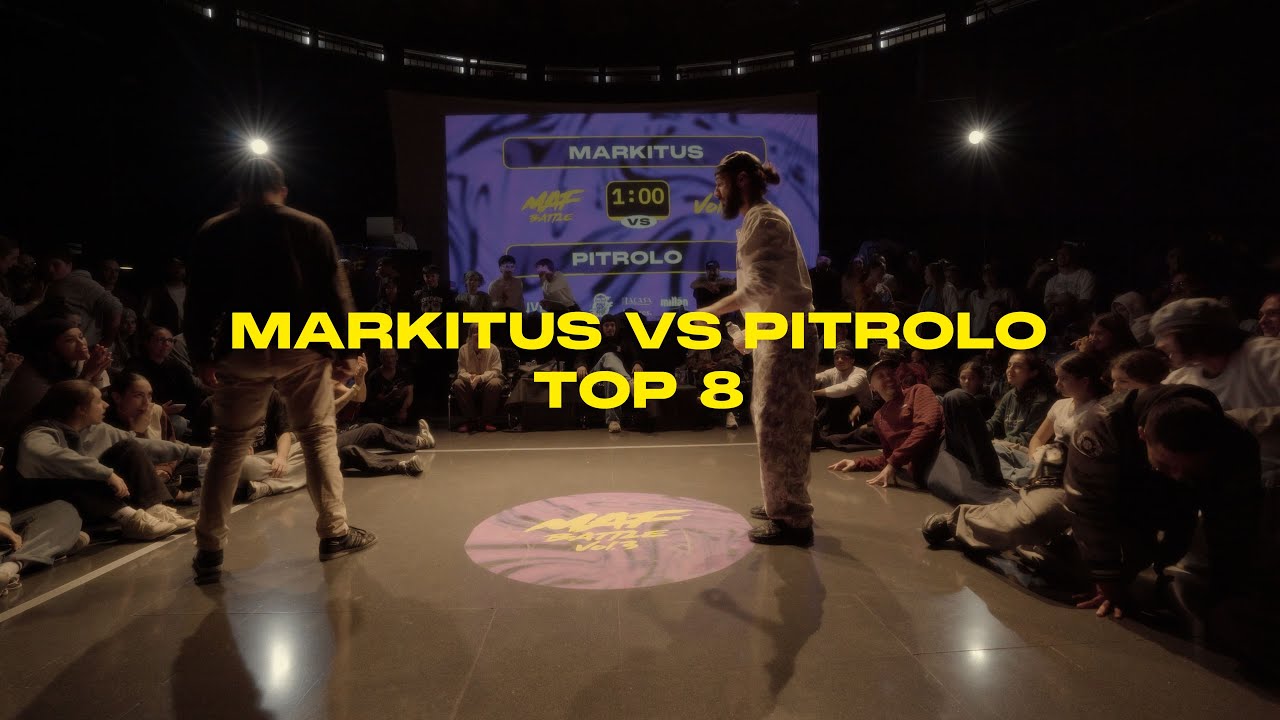 1 VS 1 ALLSTYLES TOP 8 - Markitus Vs Pitrolo - MAF BATTLE VOL.3