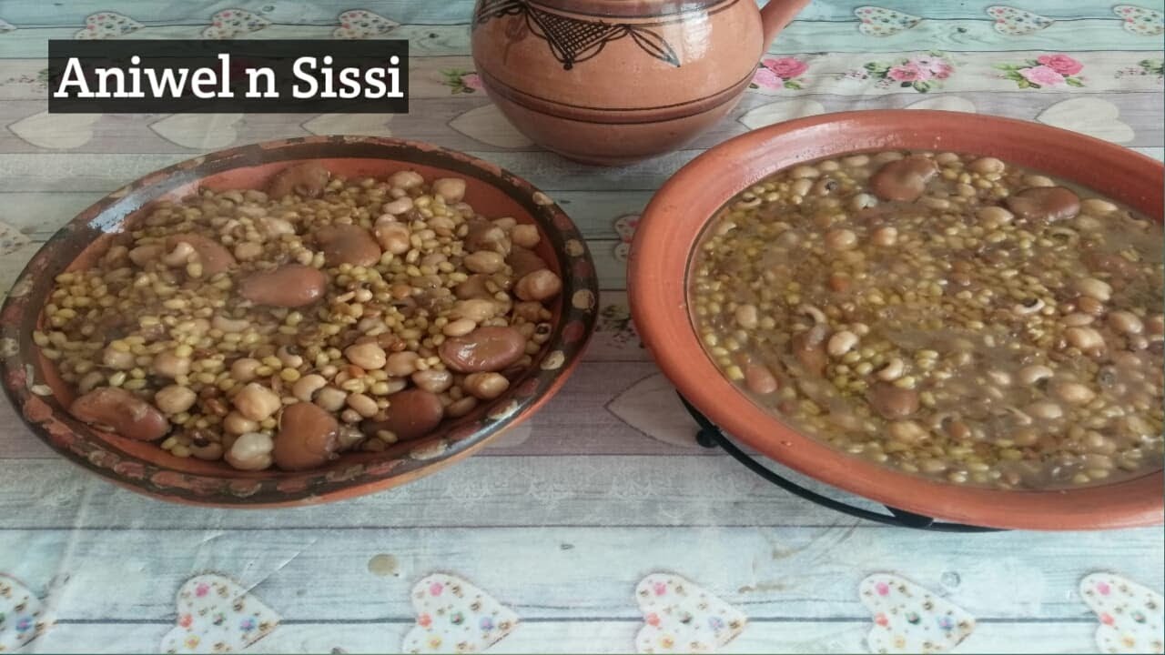 Uftiyen plat traditionnelle amaziɣ de yennayer l'an amaziɣ 2971 ( aniwel ansayan n yimaziɣen ).