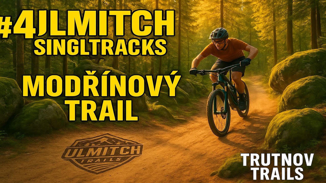 🚵‍♂️ Ulmitch SINGLTRACKS #4: Trail MODŘÍNOVÝ / Trutnov Trails – Enduro flow mezi kameny! 🌲⚡