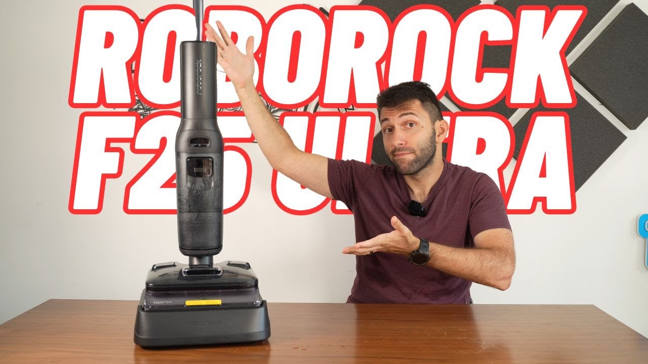 LAVA con VAPORE a 180&deg;C! Roborock F25 Ultra, la LAVAPAVIMENTI DEFINITIVA!
