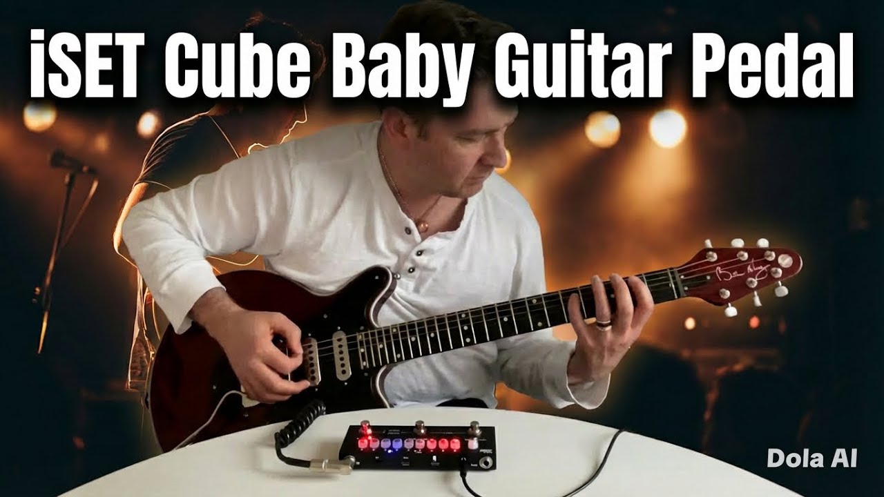 iSET Cube Baby Multi Effects Guitar Pedal with Reverb Delay Chorus Phaser Amp Modelling User Guide