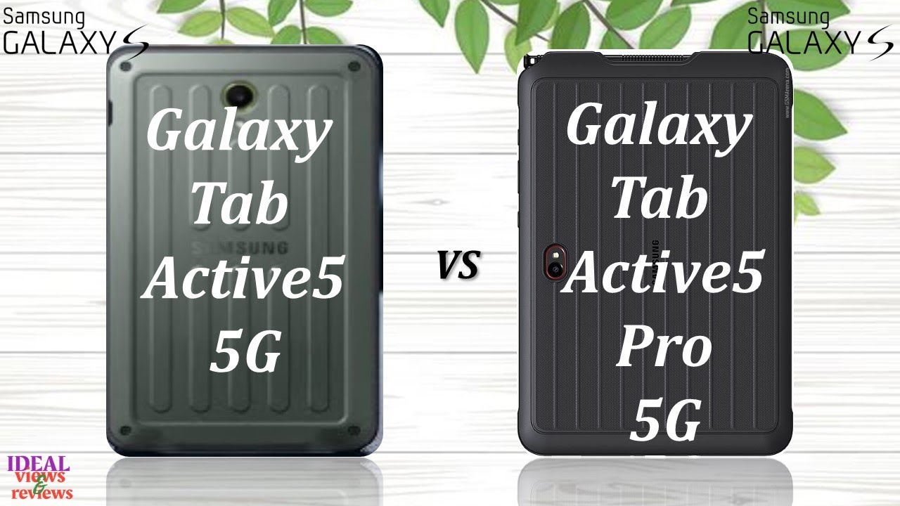 Samsung Galaxy Tab Active 5 vs Samsung Tab Active 5 Pro Which is BEST?