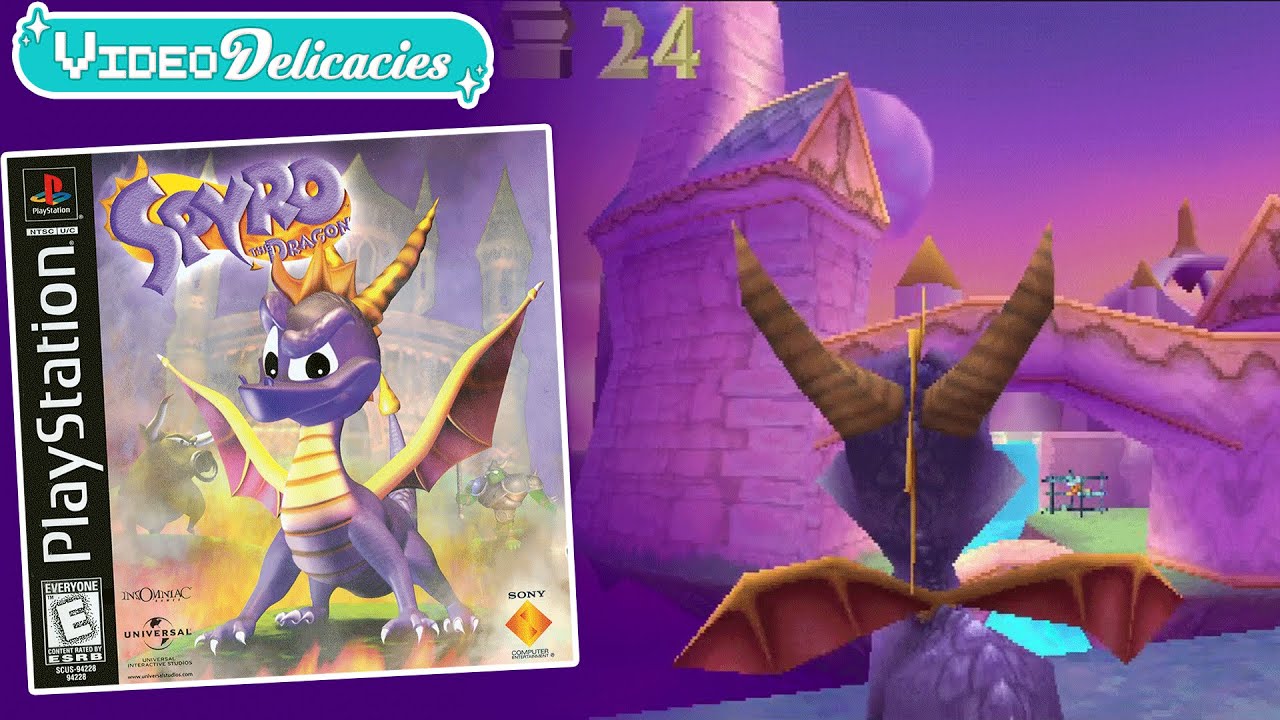 Playing a classic almost 30 years late | Spyro the Dragon | Video Delicacies 01