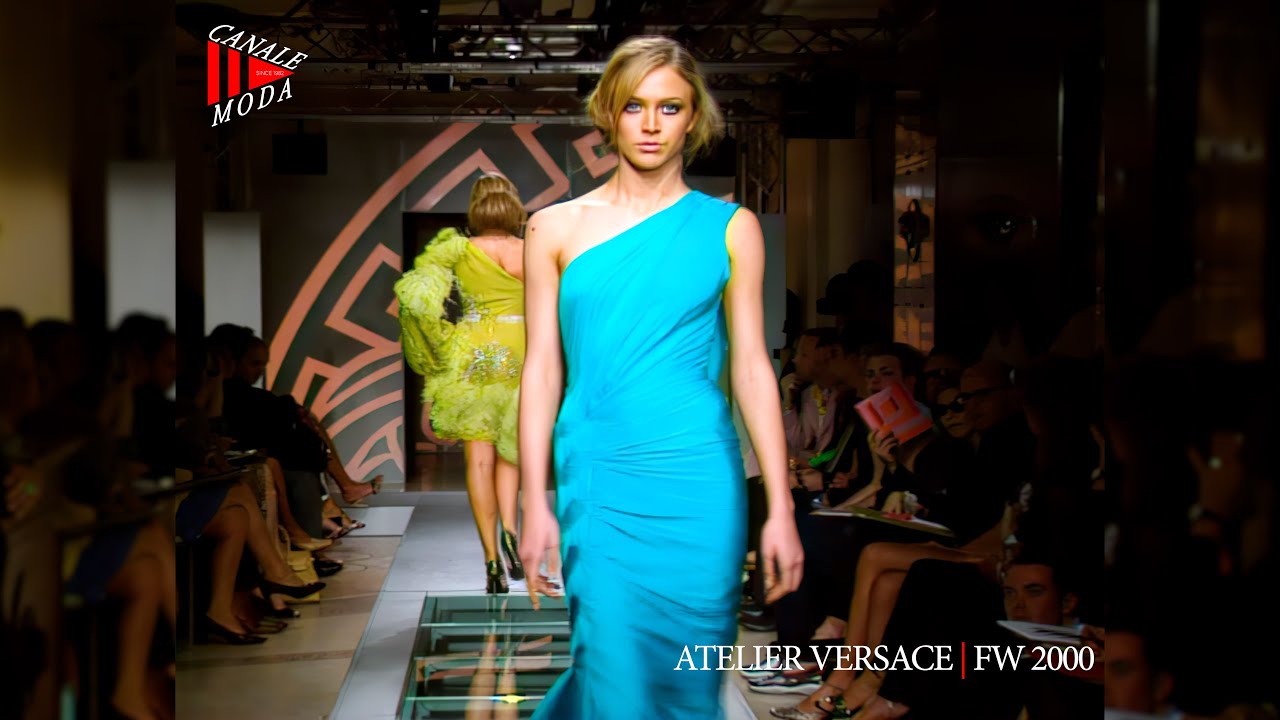 ATELIER VERSACE Fall Winter 2000 Paris 4K - Canale Moda