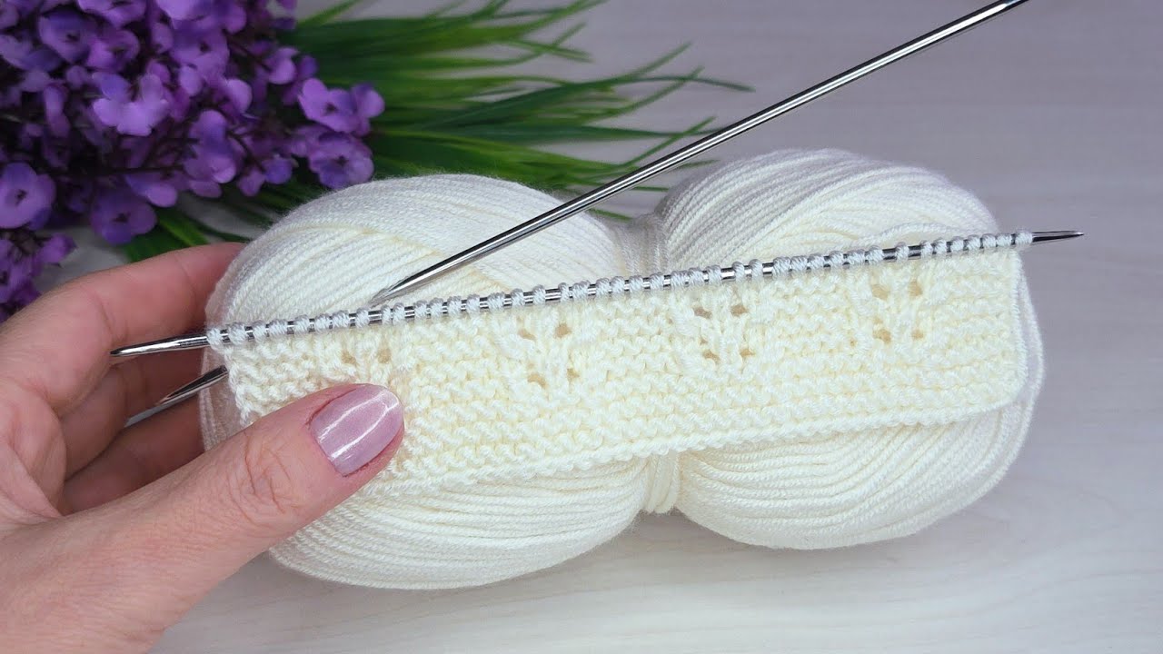 &Uuml;&ccedil; G&uuml;nde Yelek &Ouml;r&uuml;n💜O Kadar Kolay İki Şiş &Ouml;rg&uuml; Yelek Model Desen 💜#crochet #knitting #diy 