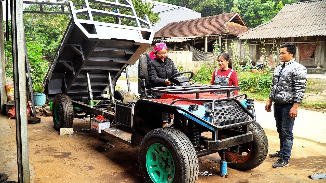 Selling a car to a young couple in the highlands – Starting a business from a small dream