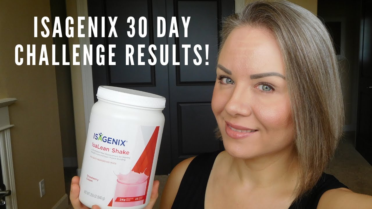 Isagenix 30 Day Challenge Results: How many pounds and inches??