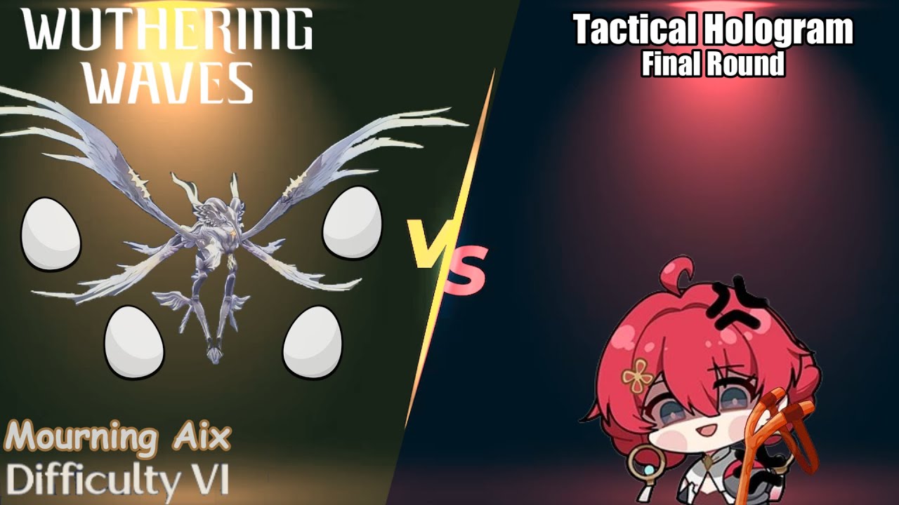 Solo Danjin vs Mourning Aix Difficulty VI - Tactical Hologram Calamity Difficulty VI - No Hit