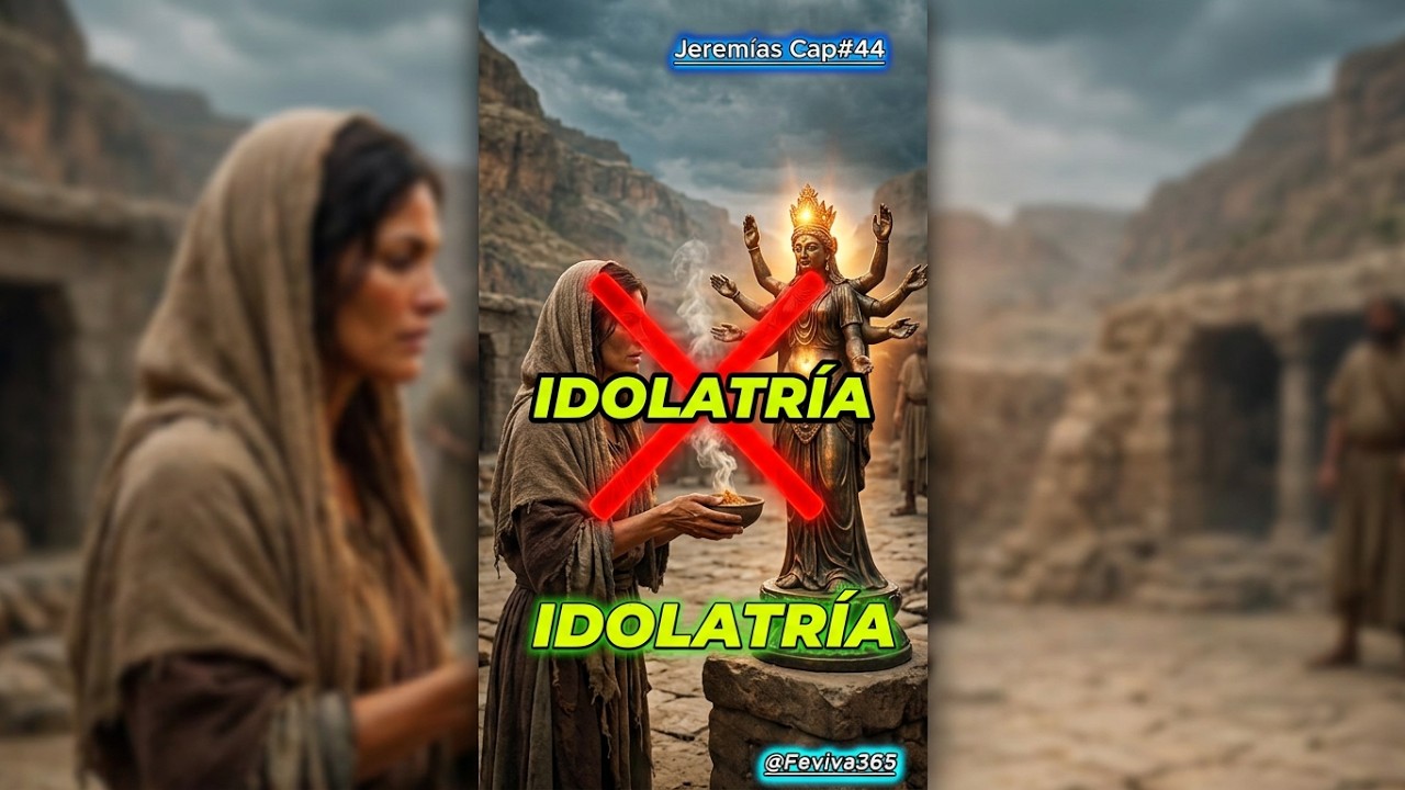 Jeremías 44 Completo: ¡Dios Juzga la Idolatría en Egipto! 😱🔥