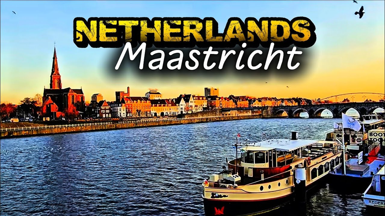 Maastricht | 4K | Day & Evening City Walk | Netherlands Travel | Markets, Shops & Cozy Streets 