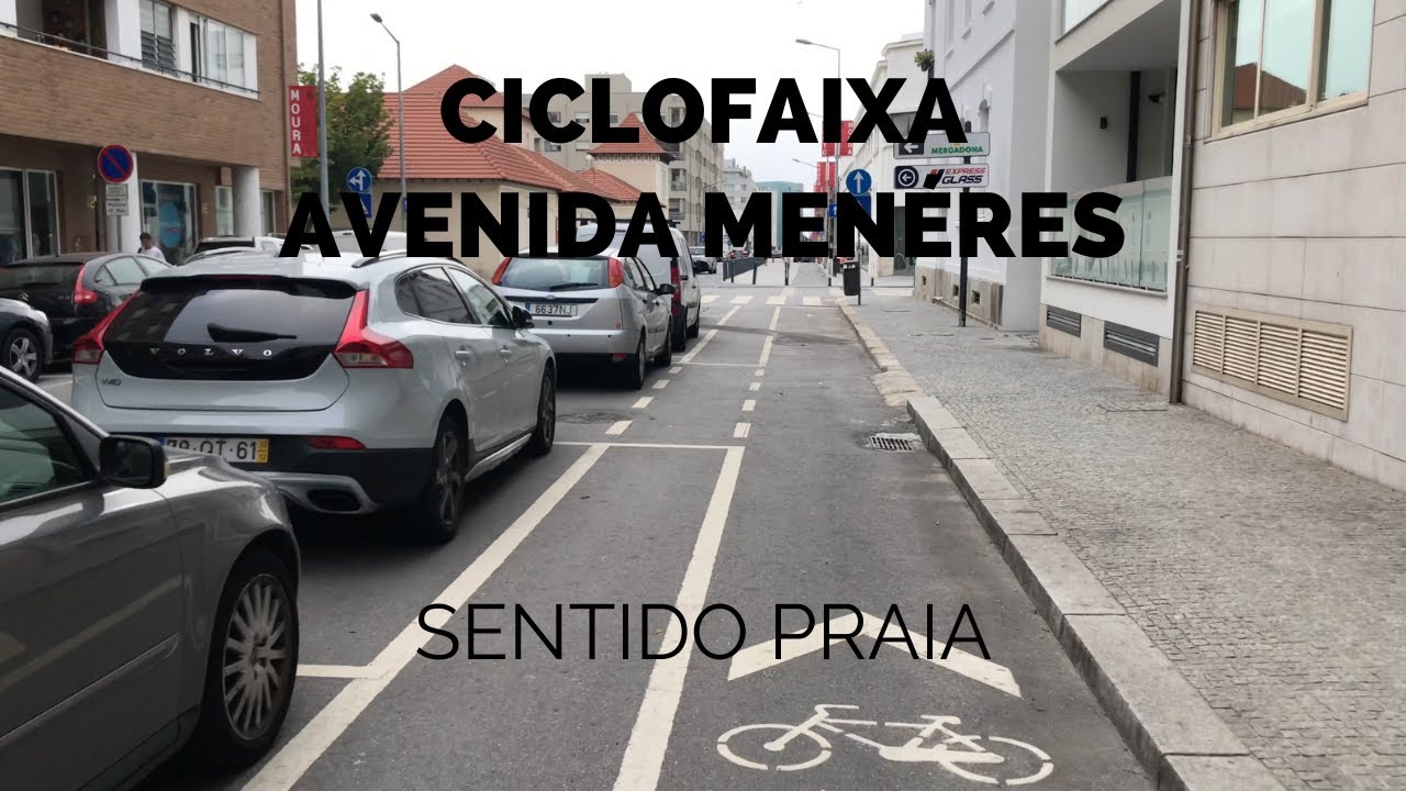 🇵🇹🚲 Ciclofaixa da Av. Menéres - Matosinhos - Porto - Portugal