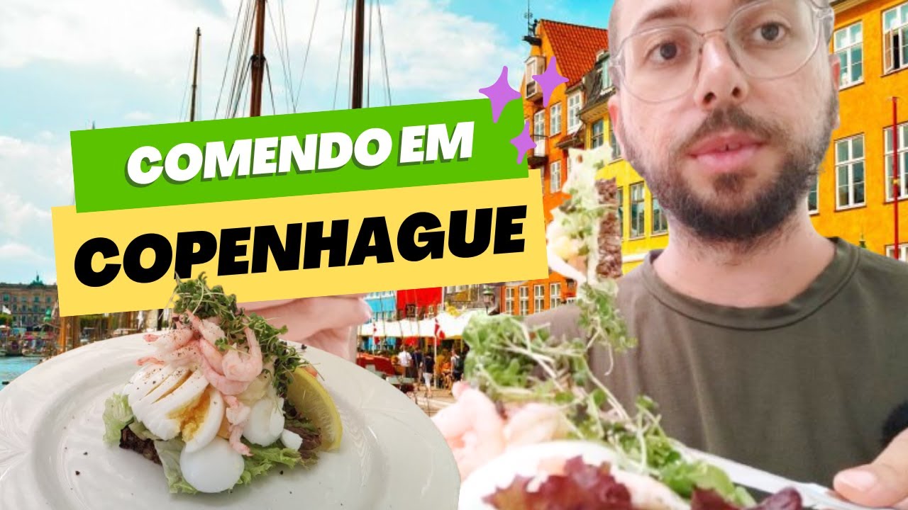 POSTO DE GASOLINA, cachorro-quente estranho e comida sueca: o que comi na Dinamarca (com preços)!