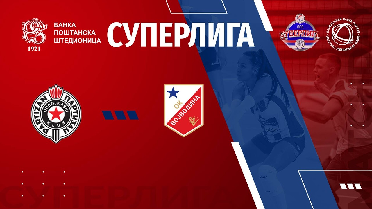 live🔴PARTIZAN COPTECH🆚VOJVODINA MOZZART /19. KOLO BANKA POŠTANSKA ŠTEDIONICA SUPERLIGE ZA ODBOJKAŠE/